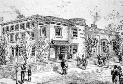 Raleigh Hall, Saltoun Road, Brixton, 1885