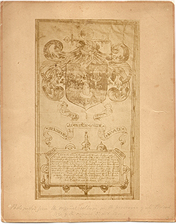 Henzey Coat of Arms - on Vellum